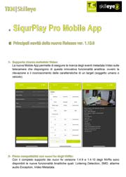 Release Note Mobile App SiqurPlay PRO v1.13.0